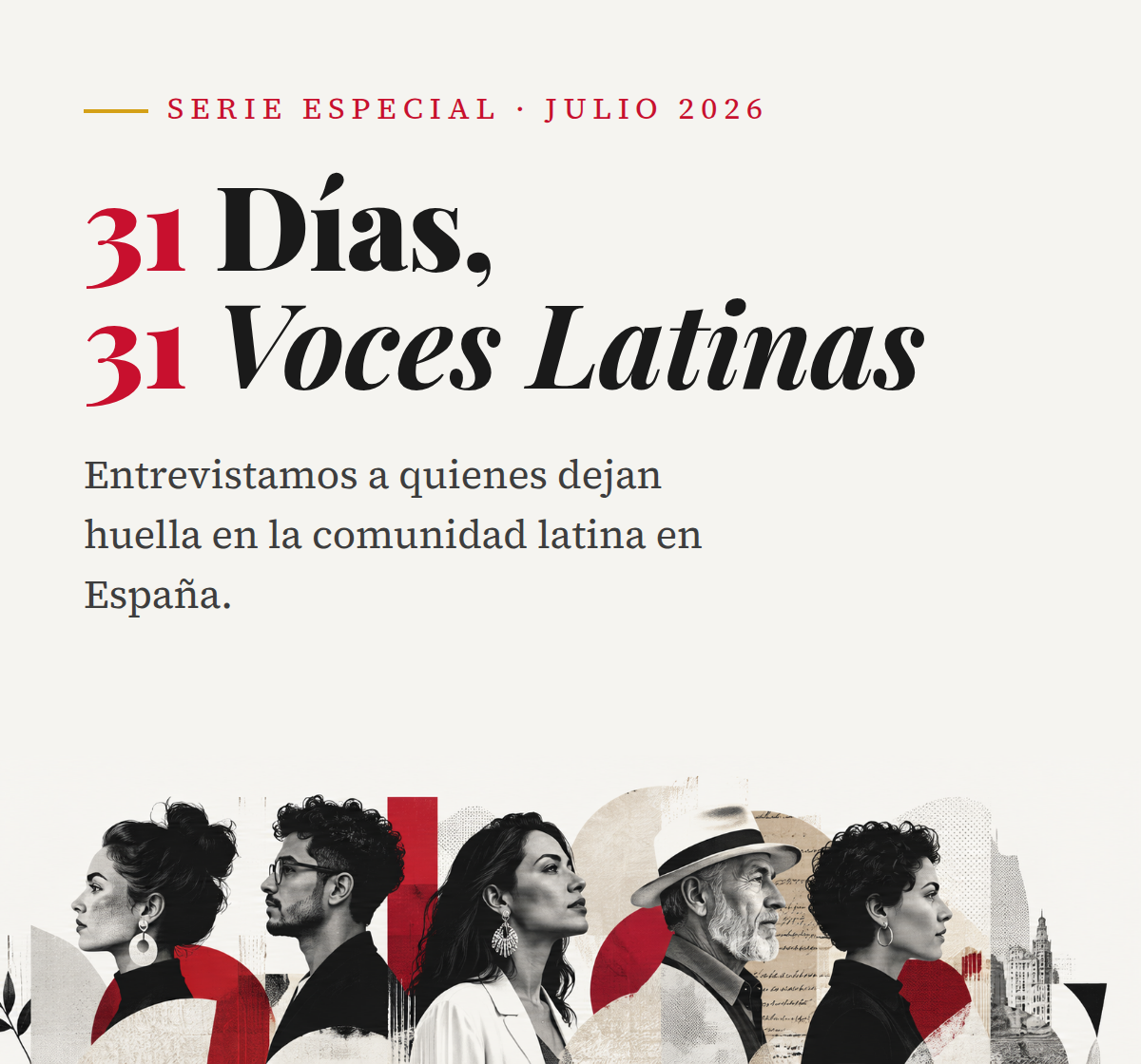 Rostros de la comunidad latina en España