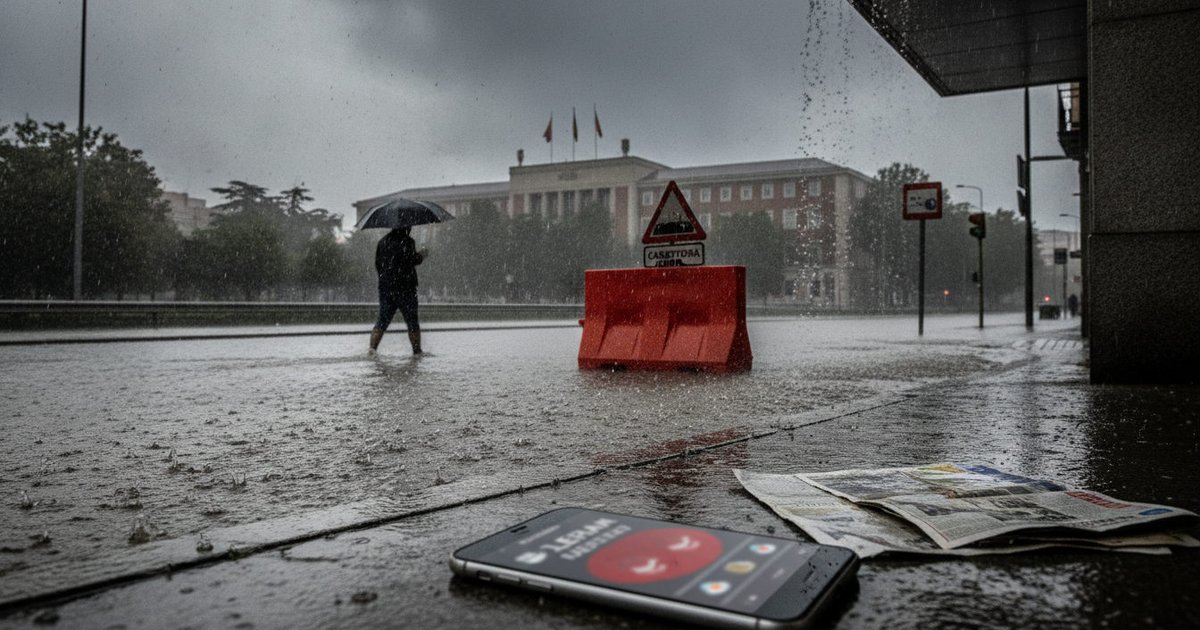 La DANA Adam mantiene en alerta roja el sur de Valencia. Lluvias torrenciales, riesgo de inundaciones, incidencias y restricciones este 18 de octubre.