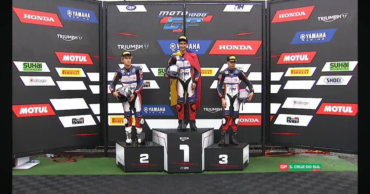 El ecuatoriano Alberto Enríquez gana en Brasil y afianza su lucha por llegar a la Moto4 europea