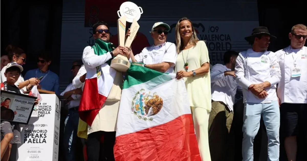 México y Ecuador triunfan en World Paella Day de Valencia