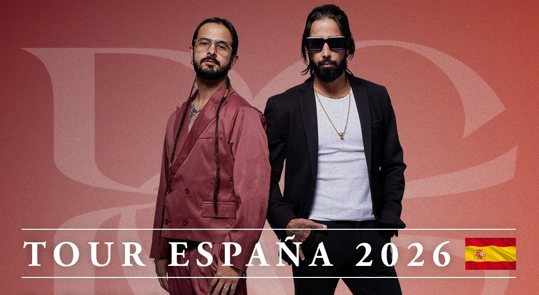 Los hermanos Rafael y Jesús Llorente, dúo venezolano Rafa y Chinin, en una imagen promocional de su tour en España