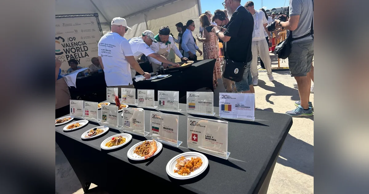 México y Ecuador triunfan en World Paella Day de Valencia