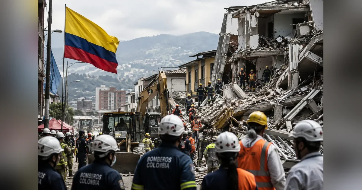 Colombia afronta una grave emergencia tras el sismo de 7,4