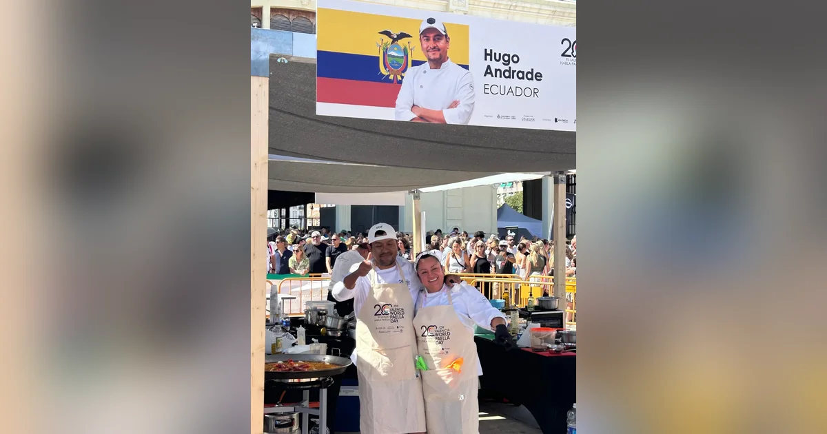 México y Ecuador triunfan en World Paella Day de Valencia