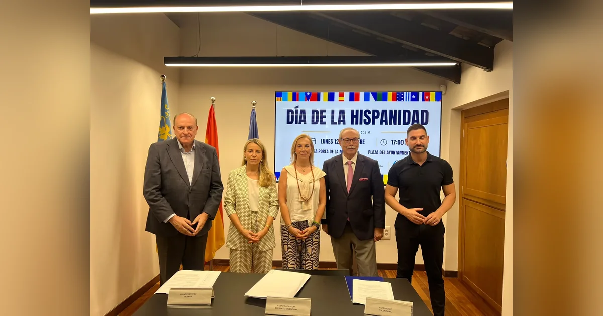 Valencia celebrará el Día de la Hispanidad con un gran desfile por el centro de la ciudad y un acto institucional